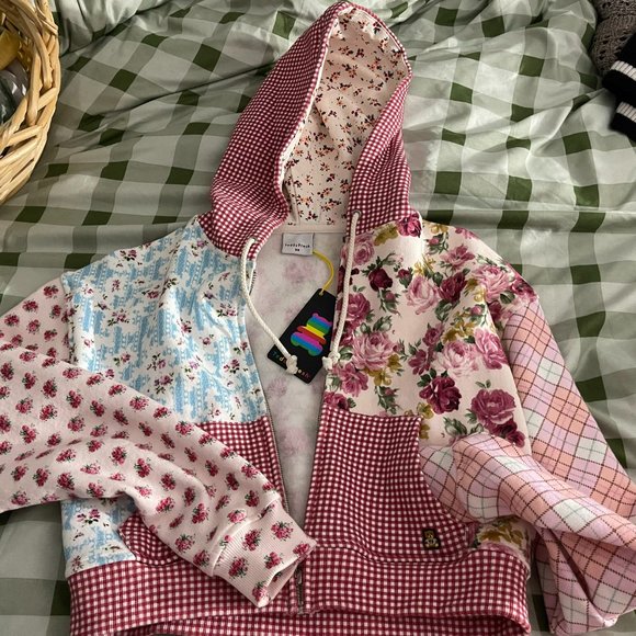 Teddy Fresh Patchwork Hoodie - Picture 3 of 3